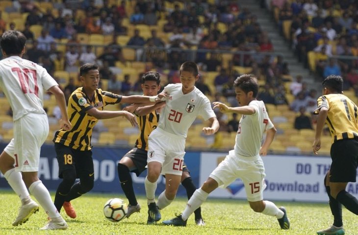 Timnas Malaysia U-16 vs Jepang U-16 di Piala Asia U-16 (dok AFC)