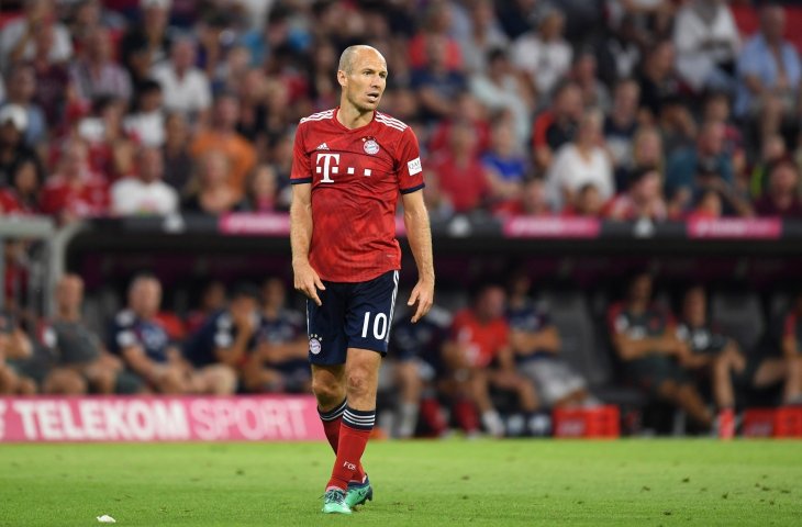 Pemain Bayern Munchen, Arjen Robben (AFP)