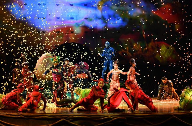 Kelompok sirkus ternama asal Kanada, Cirque du Soleil. (Dok. WBUR).