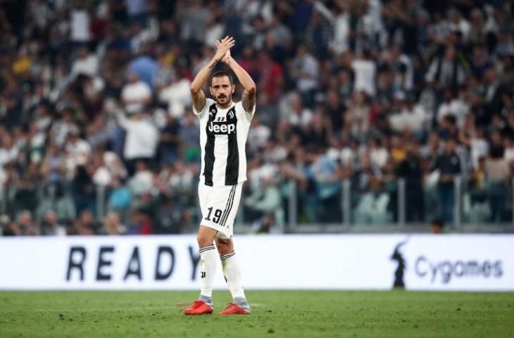 Bek Juventus, Leonardo Bonucci (Isabella Bonotto/AFP)