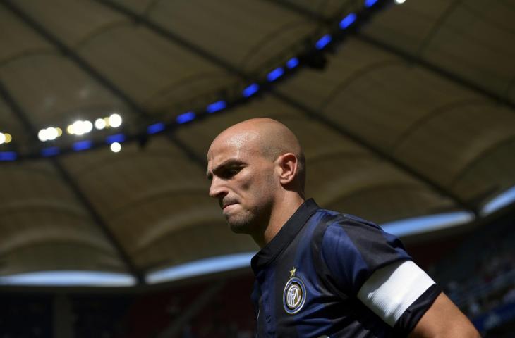 Pemain Inter Milan, Esteban Cambiasso (AFP)