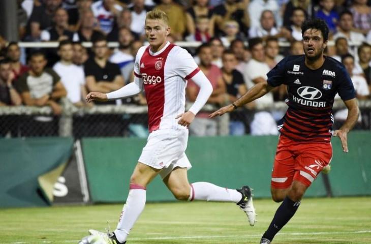 Bek Ajax, Matthijs de Ligt. (Jean-Philippe Ksiazek/AFP).