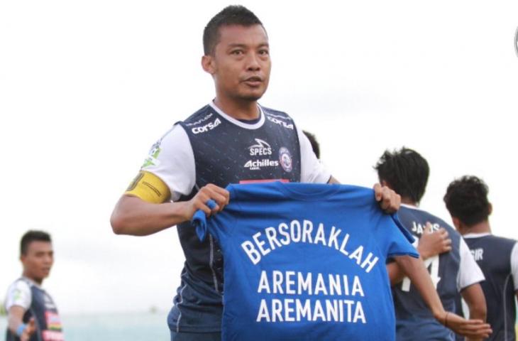 Kapten Arema FC, Hamka Hamzah (dok arema)