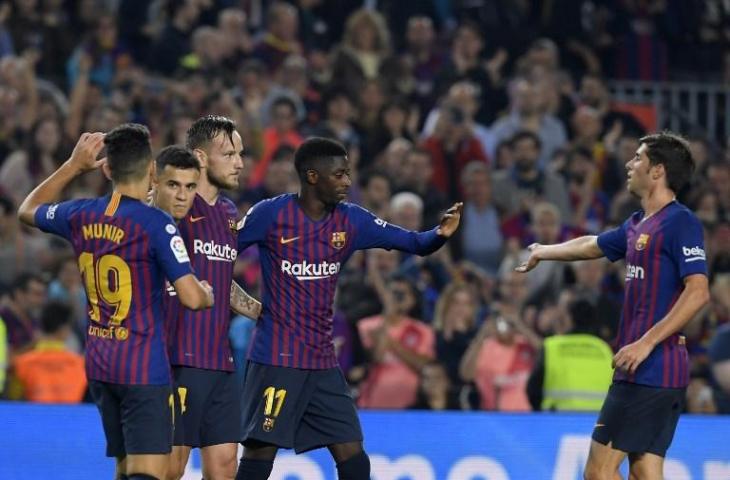 Barcelona vs Sevilla. (Lluis Gene/AFP).