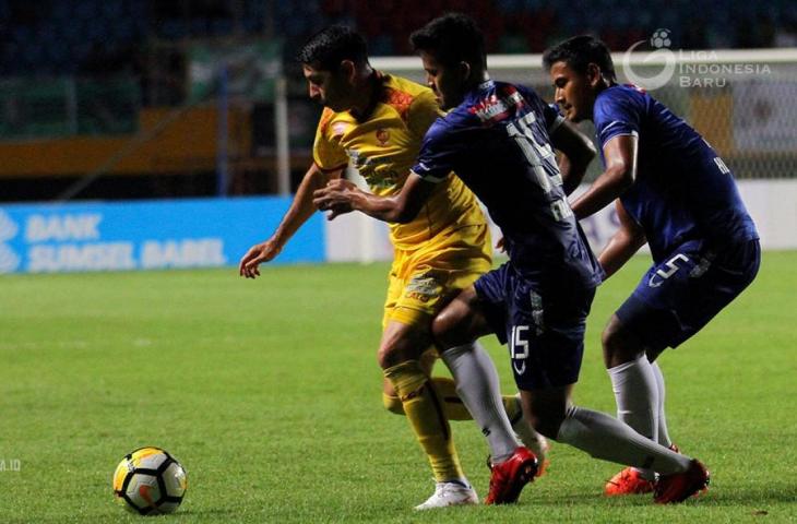 PSIS Semarang vs Sriwijaya FC (ligaindonesia.id)