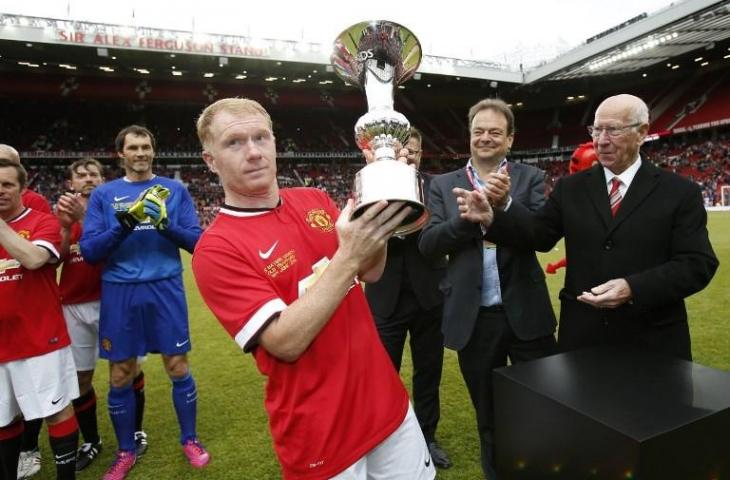 Legenda Manchester United, Paul Scholes. (MU Fundation/AFP).