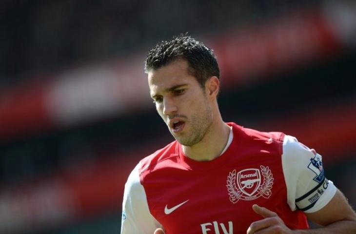 
Robin Van Persie saat membela Arsenal (Adrian Dennis/AFP)