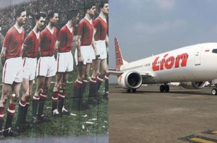 Tragedi Munchen 1958 dan kecelakaan Lion Air. (chatwithamelia.xyz).