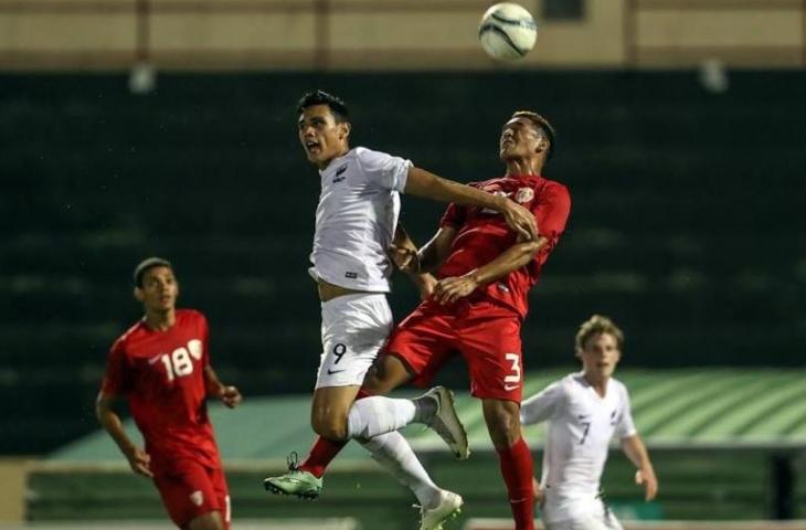 Final OFC U-19 2018, Selandia Baru vs Tahiti. (Facebook/New Zealand Football).