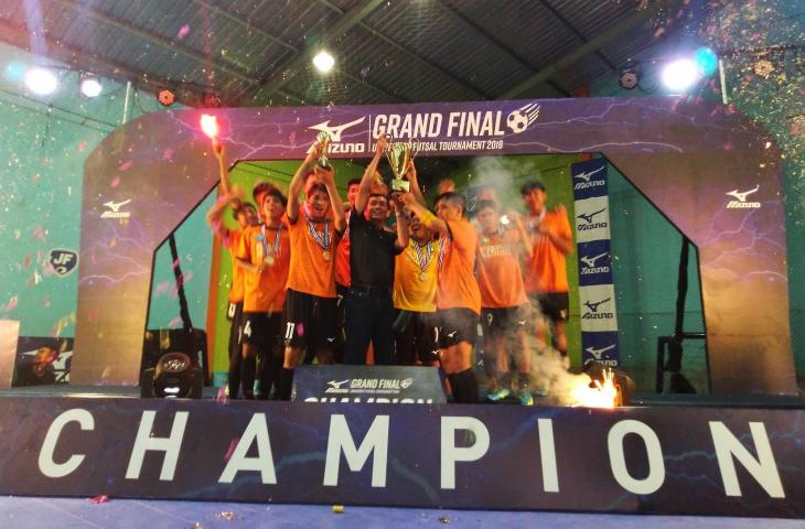 Perbanas Jakarta juara Mizuno University Futsal Tournament 2018