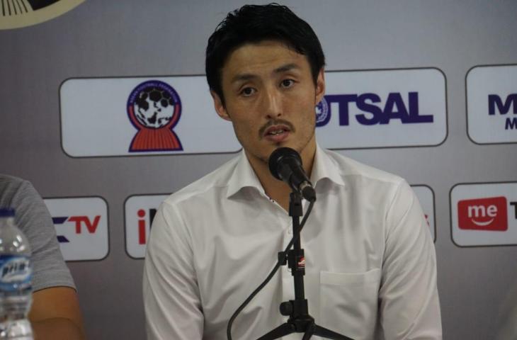 Pelatih Timnas futsal Indonesia Kensuke Takahashi. [Stephanus Aranditio/chatwithamelia.xyz]