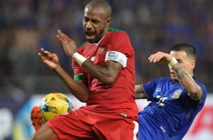 Pemain Timnas Indonesia asal Papua, Boaz Solossa. [suara.com]