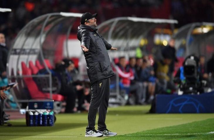 Jurgen Klopp vs Red Star Belgrade. (Andrej Isakovic/AFP).