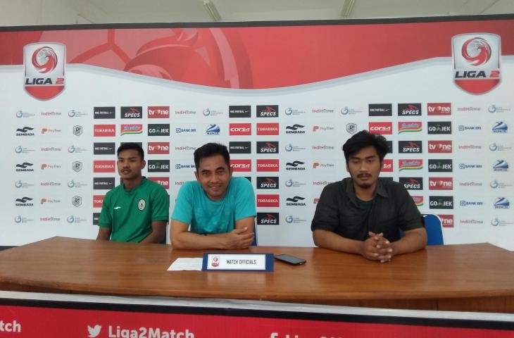 Pelatih PSS Sleman, Seto Nurdiantoro. (Irwan Febri Rialdi/chatwithamelia.xyz).