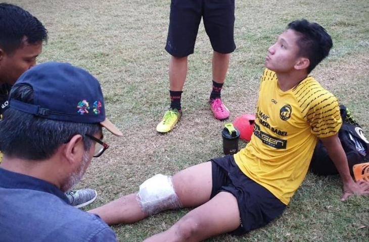 Pemain Sriwijaya FC, Syahrian Abimanyu (kitosriwijayafc.com)