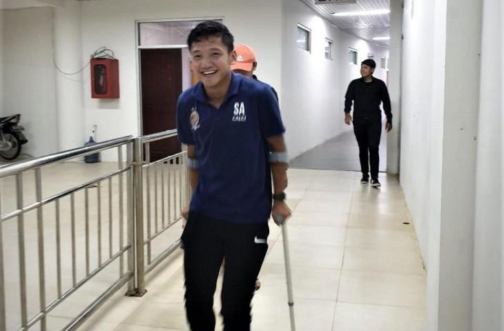 Pemain Sriwijaya FC, Syahrian Abimanyu (kitosriwijayafc.com)