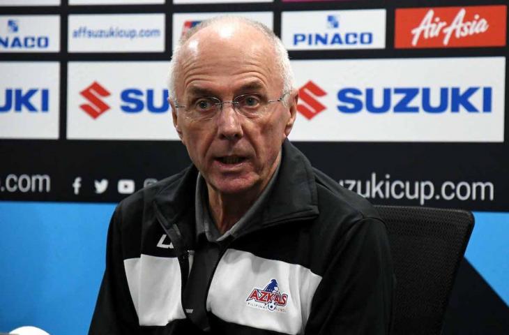 Pelatih Timnas Filipina, Sven Goran Eriksson (AFF)