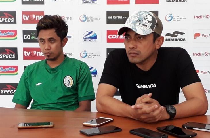 Pelatih PSS Sleman, Seto Nurdiantoro. (Irwan Febri Rialdi/chatwithamelia.xyz).