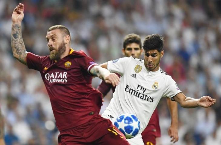 AS Roma vs Real Madrid. (Gabriel Bouys/AFP).