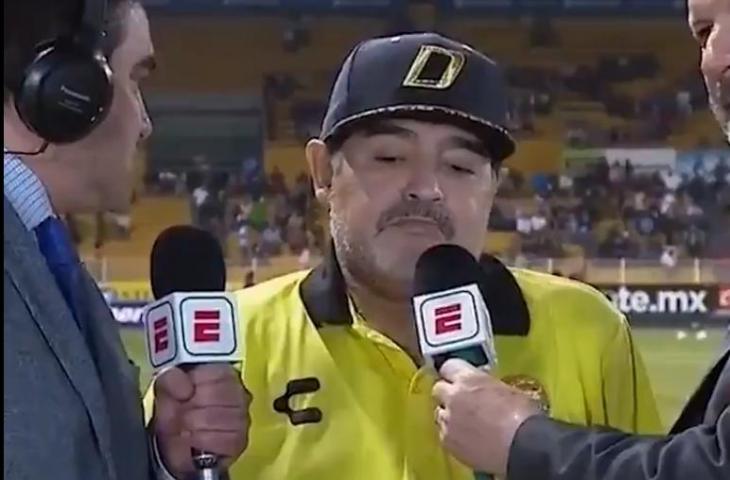 Pelatih Dorados, Diego Maradona (ESPN)