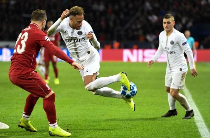 PSG vs Liverpool. (Bertrand Guay/AFP).