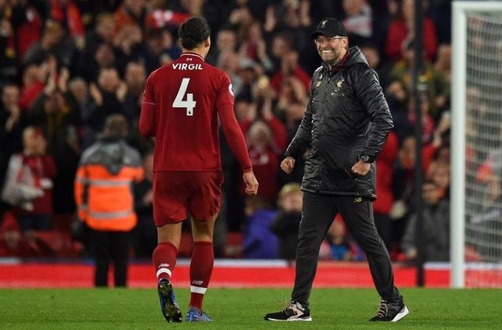 Manajer Liverpool, Jurgen Klopp. (Oli Scarff/AFP).