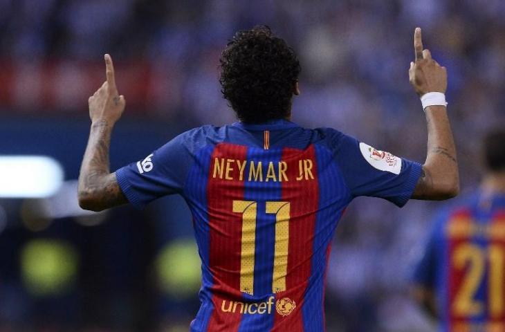 Neymar saat masih berseragam Barcelona (Josep Lago/AFP)