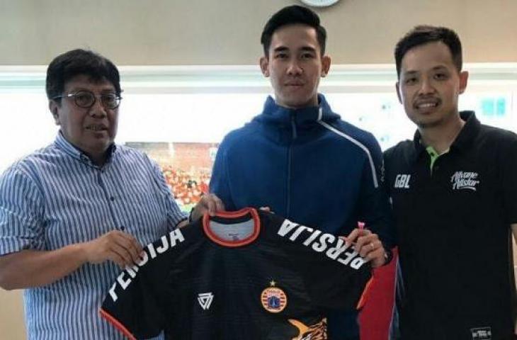 Ryuji Utomo kembali berseragam Persija Jakarta. [dok. media persija]