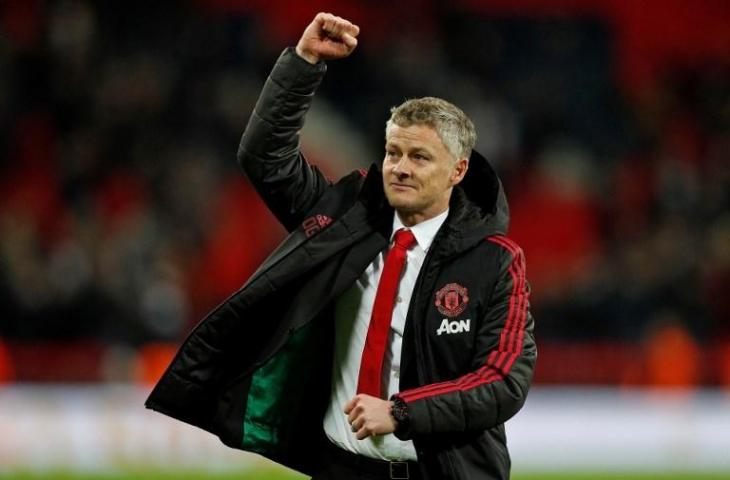 Caretaker Manchester United, Ole Gunnar Solskjaer. (Adrian Dennis/AFP).