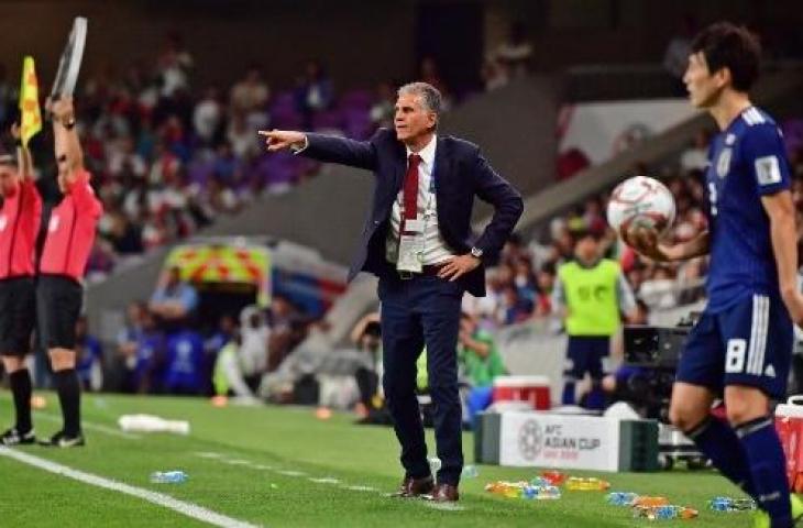 Carlos Queiroz mundur setelah delapan tahun menukangi timnas Iran. (GIUSEPPE CACACE / AFP)