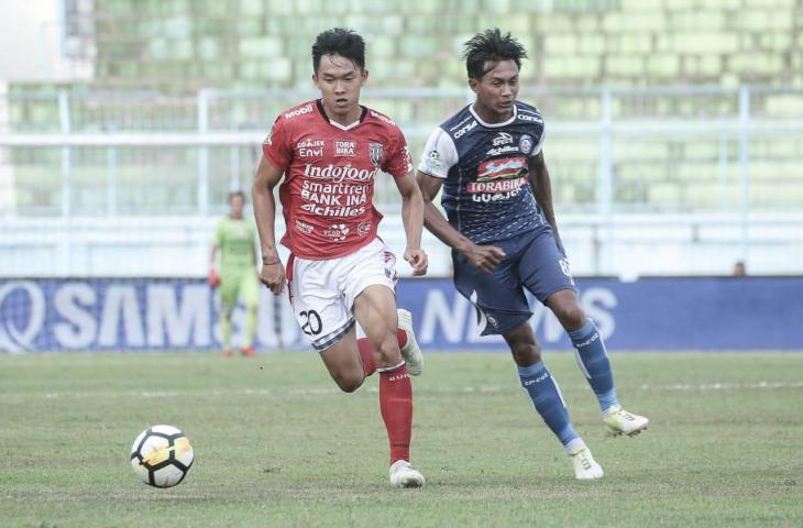 Gelandang Bali United, Sutanto Tan. (Dok. Bali United).