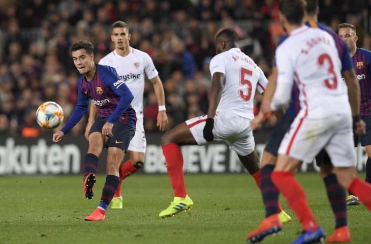 Barcelona vs Sevilla. (LLuis Gene/AFP).