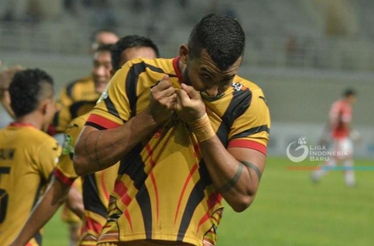 Mantan striker Mitra Kukar, Marclei Santos. (Dok. LIB).