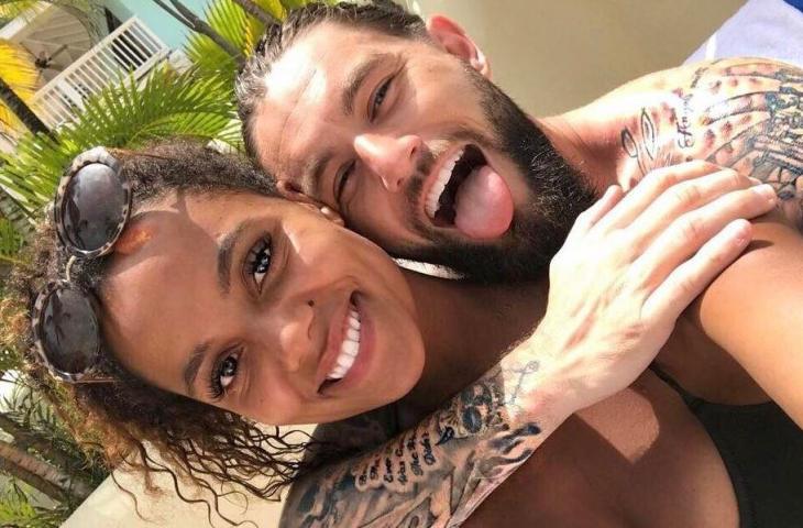 Natalie Brown dan Henri Lansbury. [Instagram/@nataliebrown01]