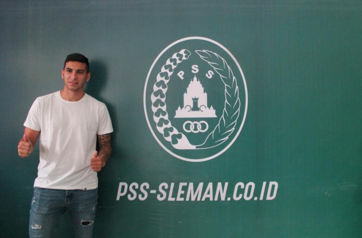 Pemain anyar PSS Sleman, Brian Ferreira. (chatwithamelia.xyz/Irwan Febri Rialdi).