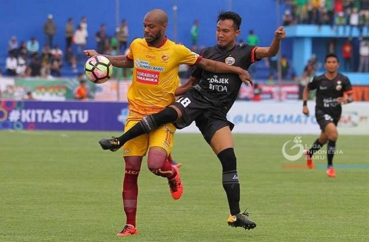 Hilton Moreira ketika berseragam Sriwijaya FC. (Dok. LIB)