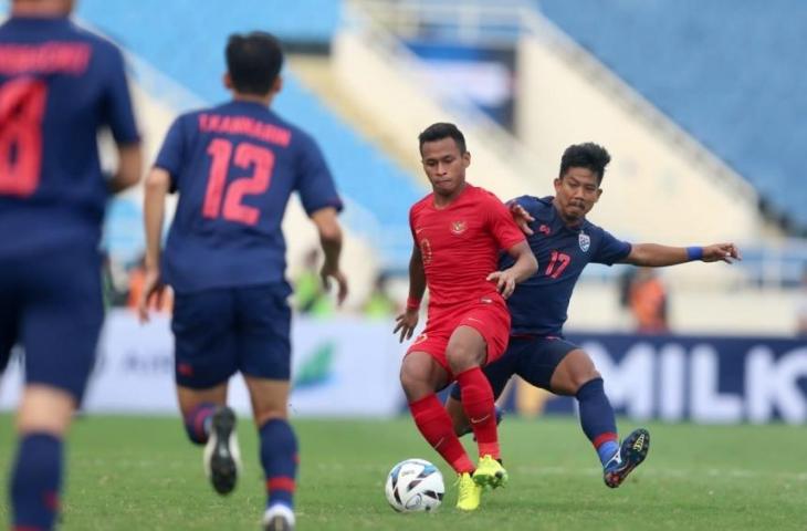 Timnas Indoensia U-23 vs Timnas Thailand U-23 di kualifikasi Piala Asia U-23 2020 (Dok: pssi.org)