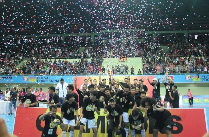 Vamos Mataram juara Pro Futsal League 2019. (chatwithamelia.xyz/Irwan Febri Rialdi).