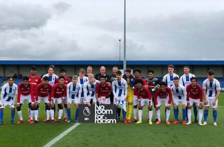 Tim Garuda Select vs Brighton & Hove Albion U-18 (instagram.com/mysupersoccer)