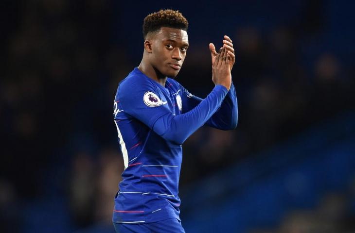 Penyerang muda Chelsea, Callum Hudson-Odoi. (Glyn Kirk/AFP)