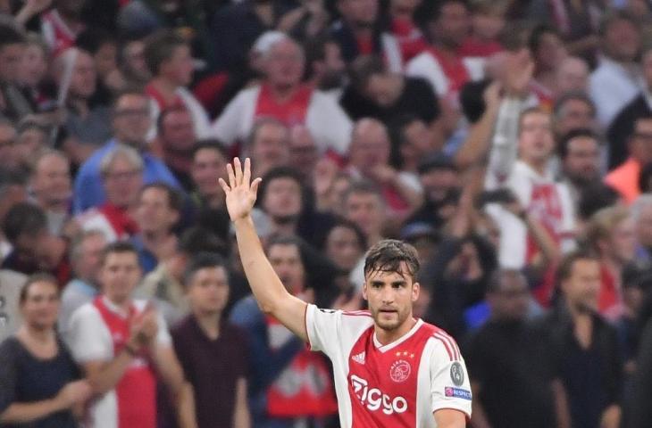 Bek Ajax Amsterdam, Nicolas Tagliafico (Emmanuel Dunand/AFP)