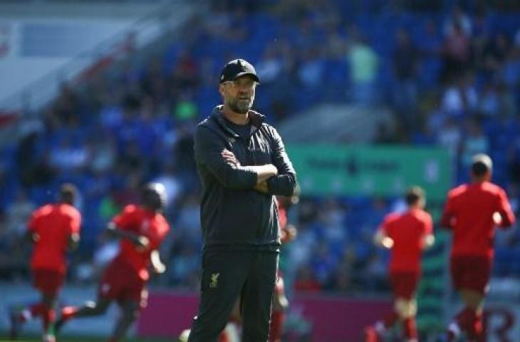 Pelatih Liverpool, Jurgen Klopp. (GEOFF CADDICK / AFP)