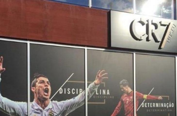 Koleksi di museum Cristiano Ronaldo, Museu CR7 di Portugal. (Instagram/@museucr7funchal)