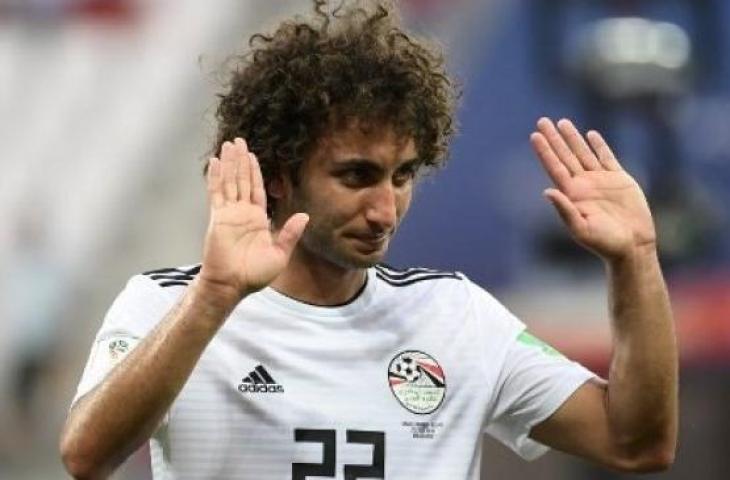 Pemain Timnas Mesir, Amr Warda. [AFP]