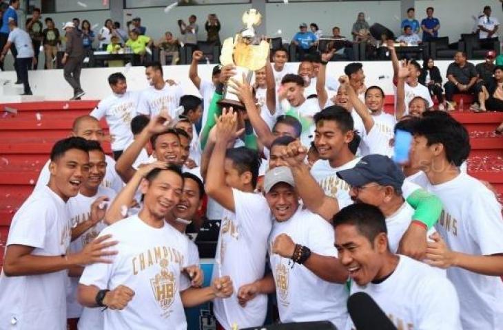 Timnas Indonesia U-23 menjuarai HBX Cup 2019. (Suara.com/Irwan febri Rialdi).