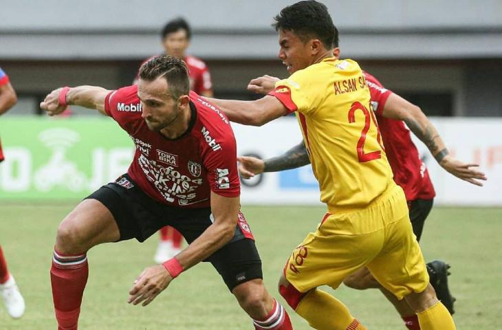 Bhayangkara FC vs Bali United. [@baliunitedfc / Instagram]