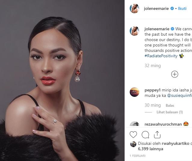 Puteri Indonesia Lingkungan 2019, Jolene Marie ternyata gemar melakoni olahraga alam. Dia saat ini tengah bersiap mewaliki Indonesia di ajang Miss International 2019. [@joleneemarie / Instagram.