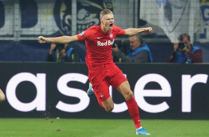 Penyerang muda Salzburg, Erling Haaland. [@erling.haaland / Instagram]