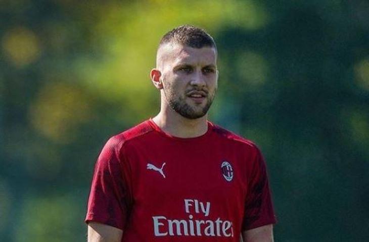 Penyerang anyar AC Milan, Ante Rebic. (Instagram/acmilan)