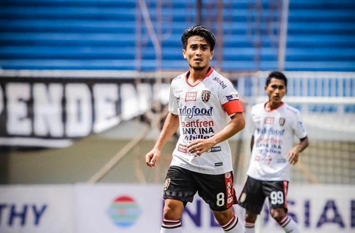 Gelandang Bali United, M Taufiq. [taufiq08_/ Instagram]